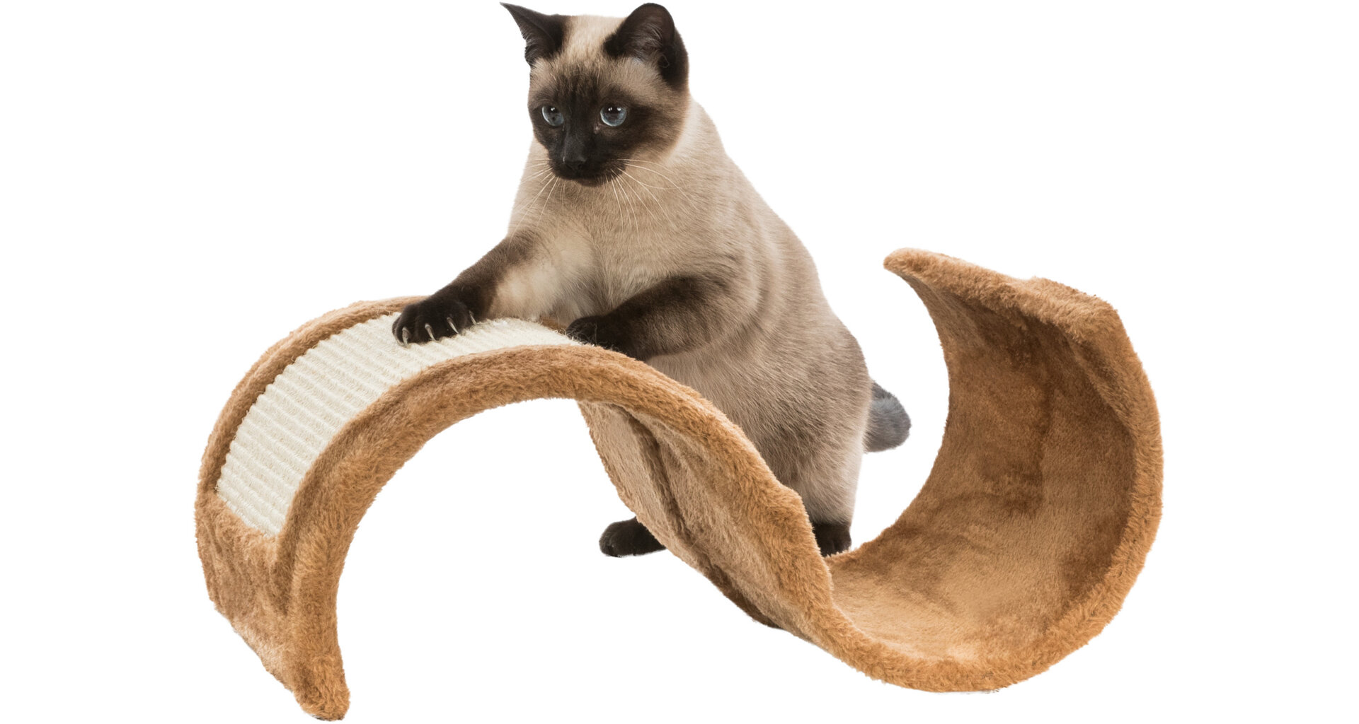 Kočíčí škrabadlo Wavy sisal 