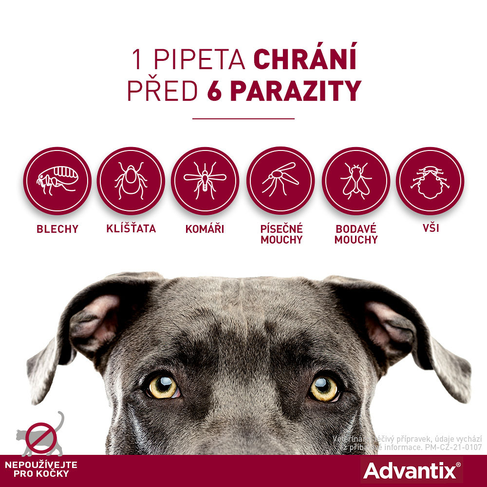 Advantix spot-on 1.0ml 4-10kg
