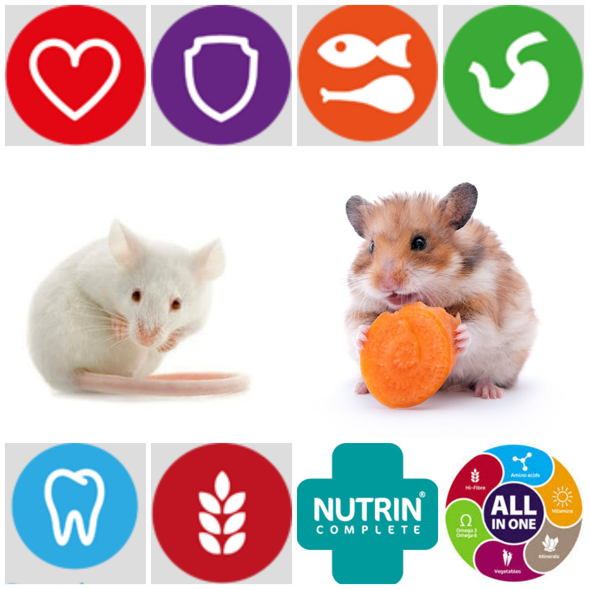 NUTRIN Complete - Křeček & Myš 400g