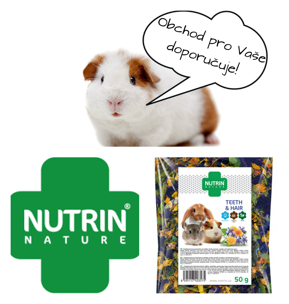 NUTRIN Nature Teeth & Hair 50g