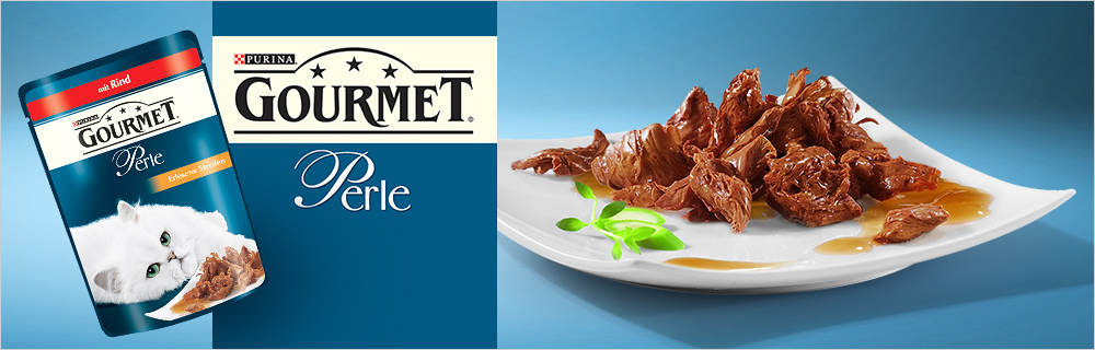 Gourmet Perle masové kaspičky DUO 4x85g
