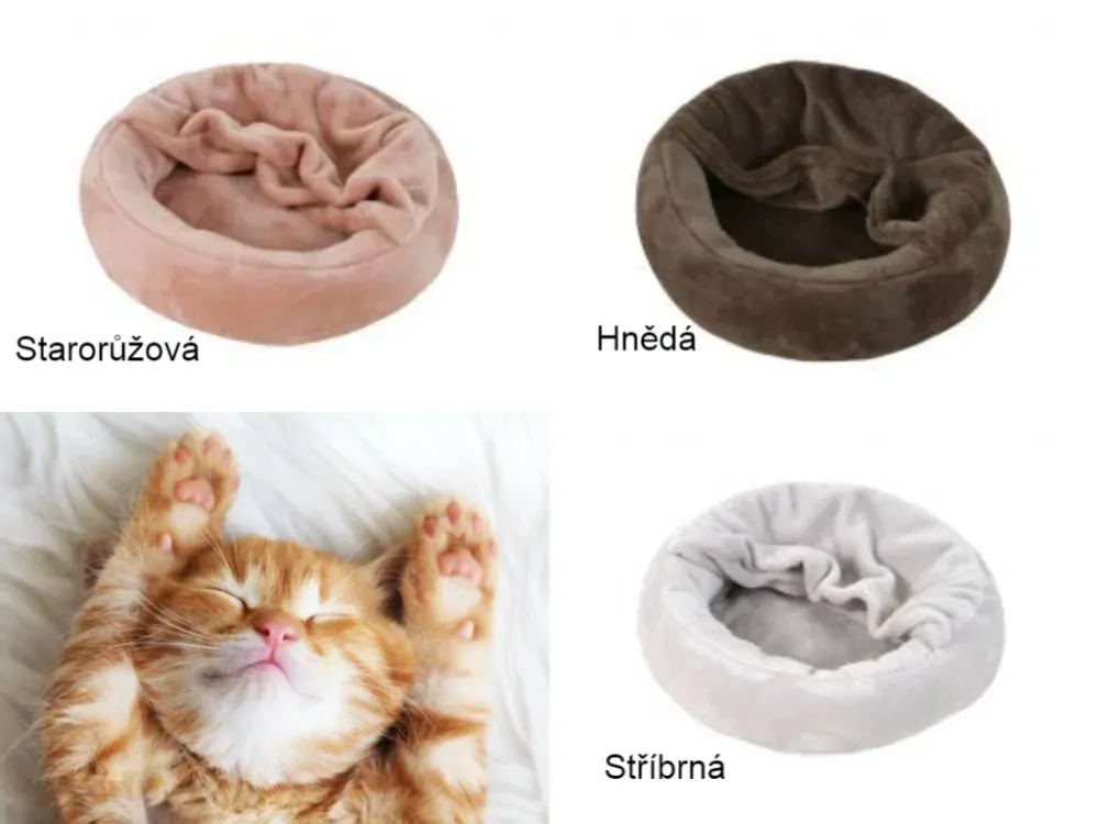 Pelíšek Adina 55 cm - různé barvy