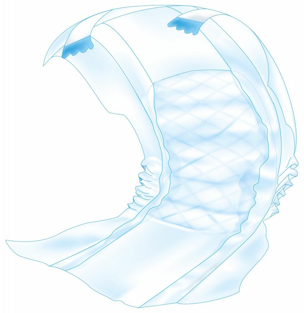 Papírové pleny pro psy L-XL 60-80cm(12ks/bal.)				