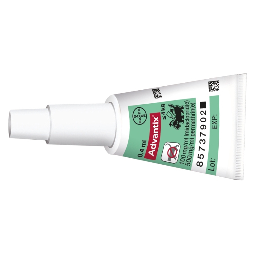 Advantix spot-on 1*0.4ml do 4kg