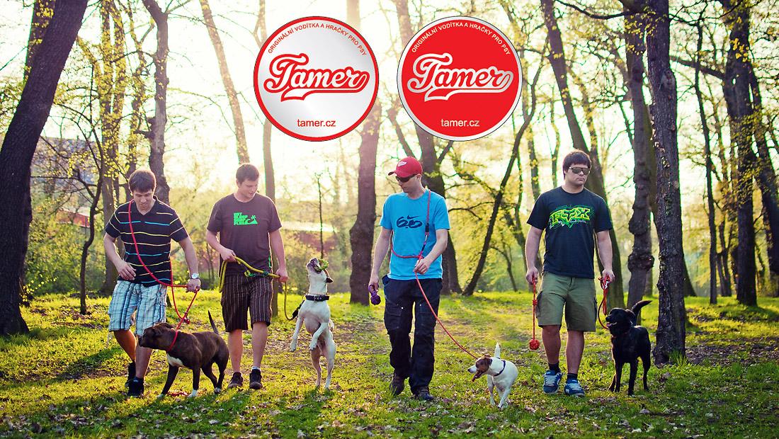 Vodítko TAMER s posuvným systémem - 2m (8-50kg) mix