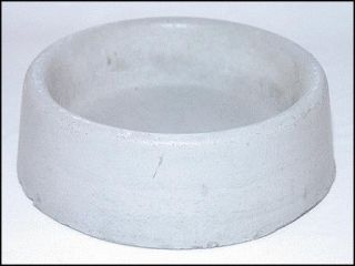 Miska betonová kulatá 21 cm