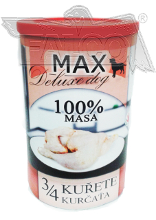 MAX konzerva 3/4 kuřete 1200g