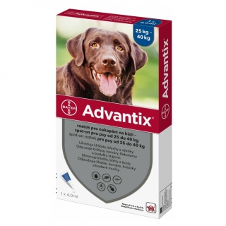Advantix spot-on 4.0ml  25kg-40kg