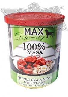 MAX konzerva hovězí+dršťky 800g