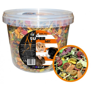FINE PET Super Mix pro hlodavce 1,2 kg