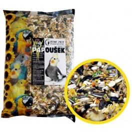 FINE PET Malý papoušek Super mix 800g