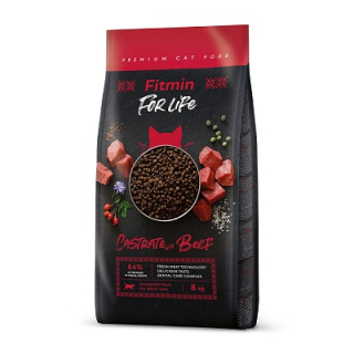 Fitmin Cat For Life Castrate Beef 1,8kg