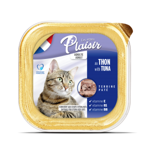 Plaisir cat vanička s tuňákem 100g