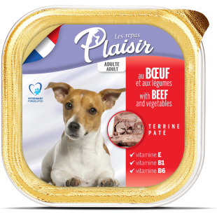Plaisir dog vanička hovězí 300g