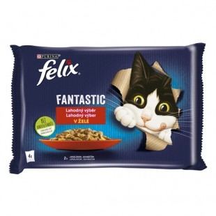 Felix Fantastic Králík & Jehně 4x85g