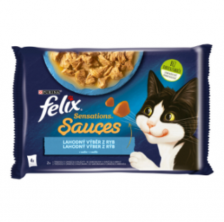 Felix Sensations Treska & Sardinky 4x85g