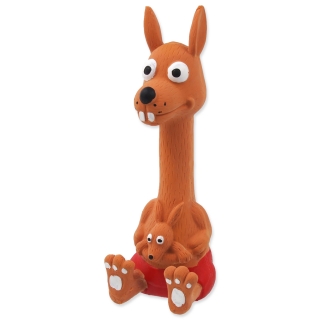 Hračka Latex sedící zvířátka se zvukem mix 18 cm