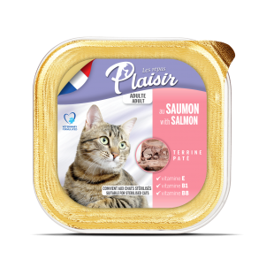 Plaisir cat vanička s lososem 100g