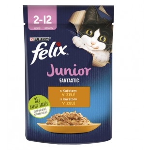 Felix Fantastic Junior kapsička kuře želé 85g