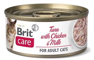 Brit Care Cat Tuna & Chicken with Milk 70g