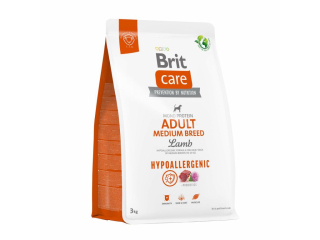 BRIT CARE Adult Medium breed Lamb 3kg