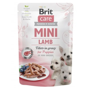 Brit Care MINI Dog Puppy Lamb fillets in gravy 85g