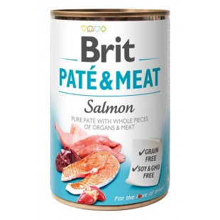 Brit Paté & Meat Salmon 400g