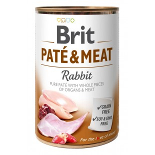 Brit Paté & Meat Rabbit 400g 