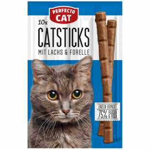 Perfecto Cat Masové tyčky s lososem & pstruhem 50g