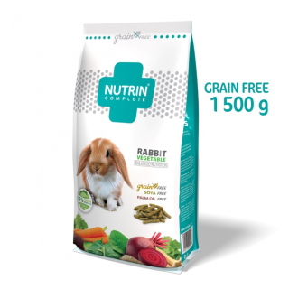 NUTRIN Complete Králík Vegetable - GRAIN FREE 1500g