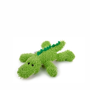 Plyšový krokodýl "mop", pískací hračka pro psy 29 cm