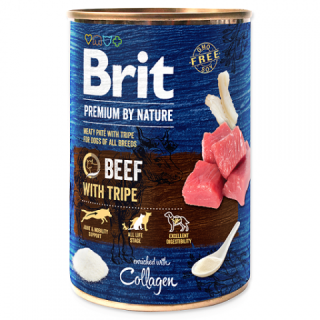 Brit Premium by Nature Beef with tripes 400g