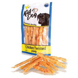 KIDDOG Kuřecí prsa ve spirále 80g