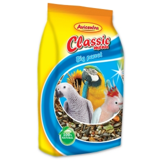 Krmivo AVICENTRA standart pro velké papoušky 1kg